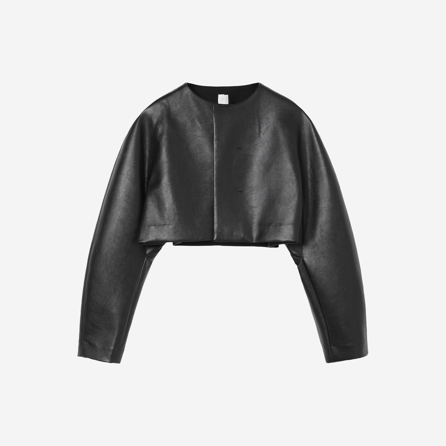 Curve Sleeve Blouson / black