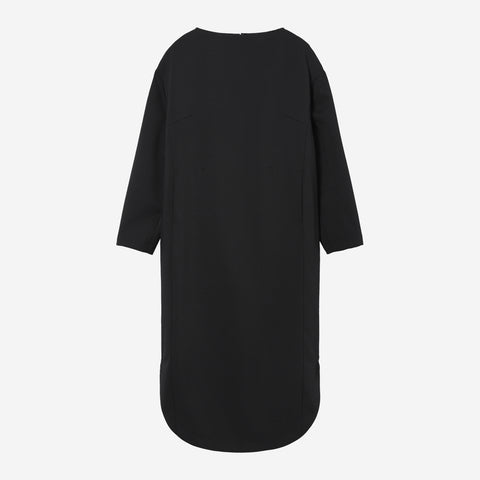 Curve Cocoon Dress / black