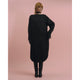 Curve Cocoon Dress / black