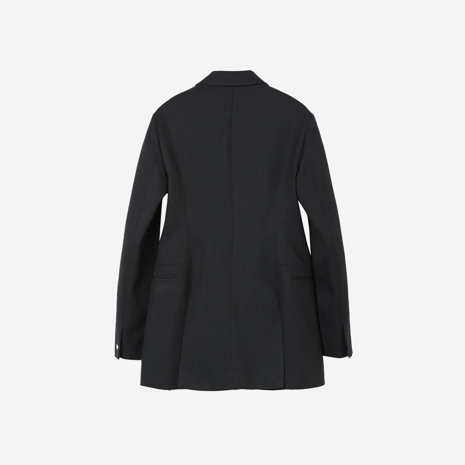 Double Front Vent Jacket / dark navy