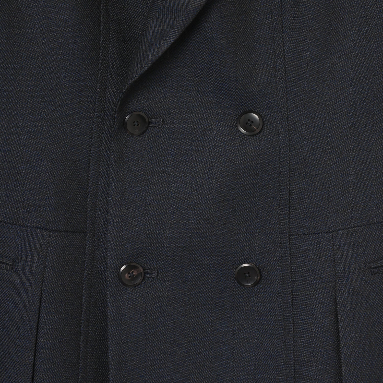 Double Front Vent Jacket / dark navy