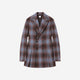 Double Front Vent Jacket / check