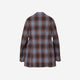 Double Front Vent Jacket / check