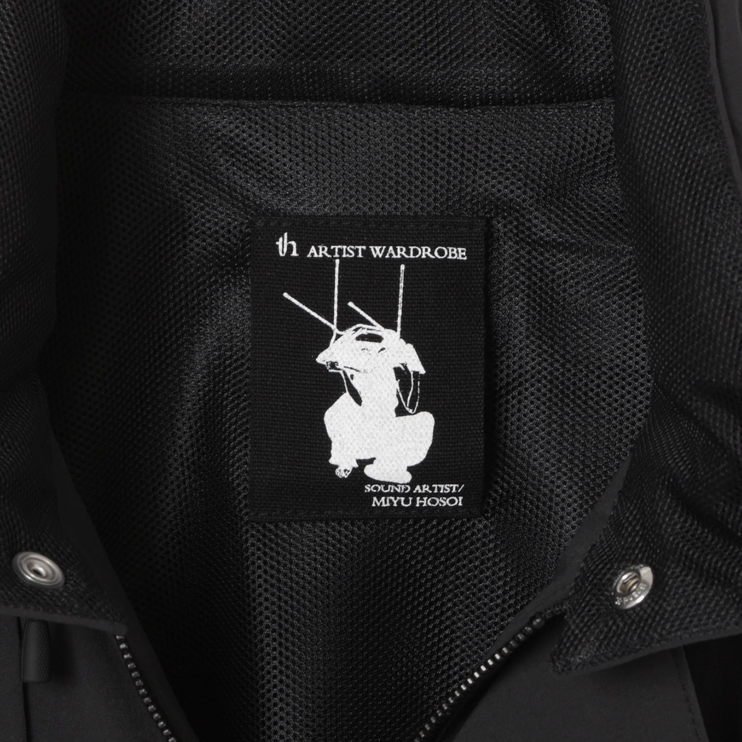 Policeman Jacket Type-B ARTIST WARDROBE / MIYU HOSOI / black – th 