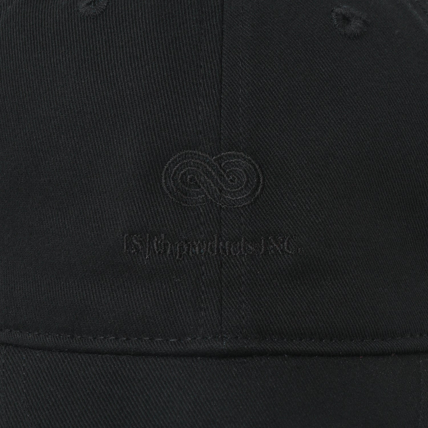 Embroidery Cap / black × black – th products