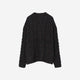 Color Nep Mole Knit Pullover / black