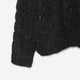 Color Nep Mole Knit Pullover / black
