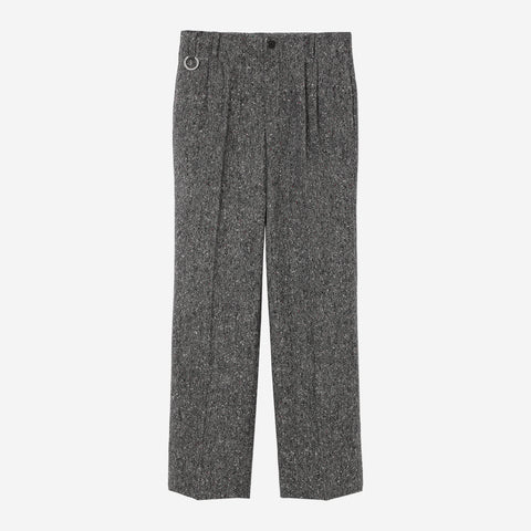 QUINN / Wide Tailored Pants / tweed