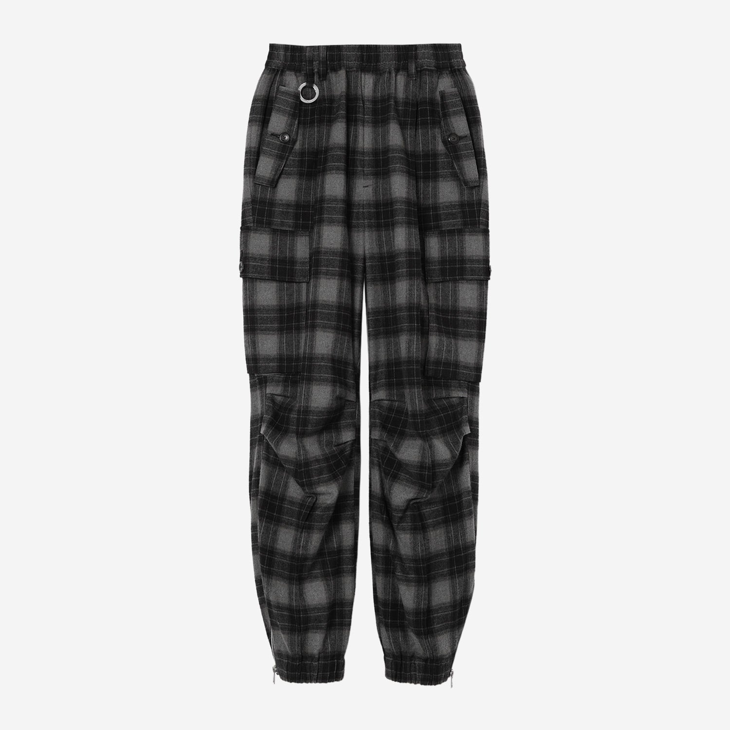 Military Pants / gray check