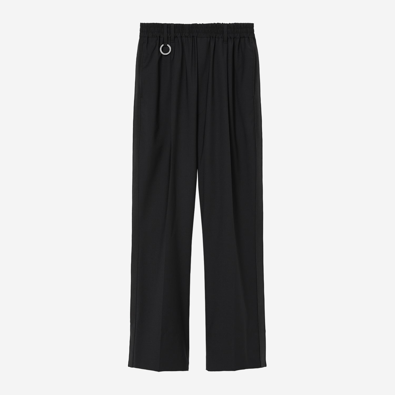 Side Stripe Pants / black
