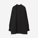 Stand Collar Big Shirt / black