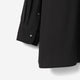 Stand Collar Big Shirt / black