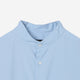 Stand Collar Big Shirt / sax