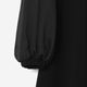 Rayered Sleeve Dress / black