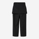 Tailored Detail Wide Pants / black