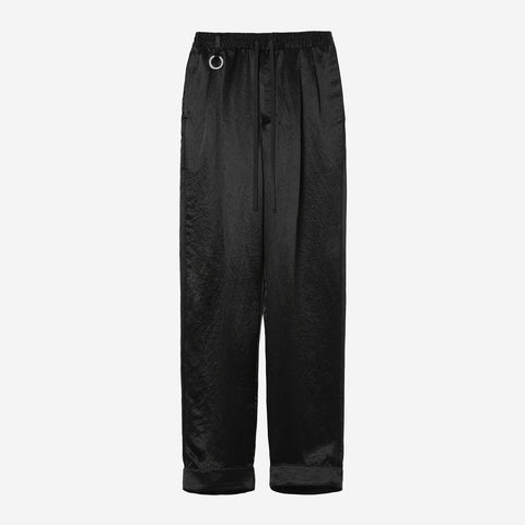 Sleeping Pants ARTIST WARDROBE / MARIKO ASABUKI / black × black