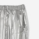 Back Slit Skirt / silver