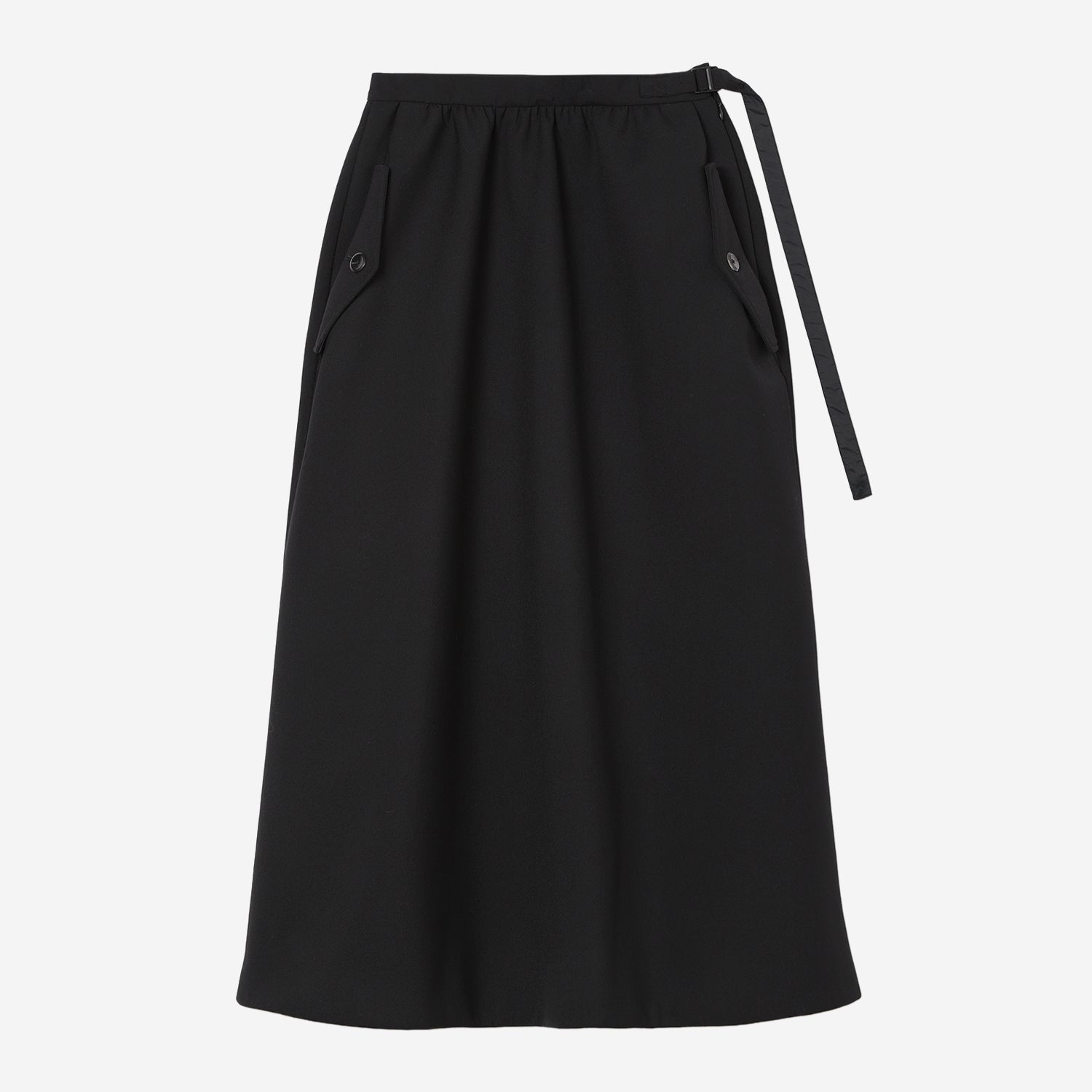 Bonding West Gather Volume Skirt / black