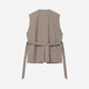 Belted Vest / beige