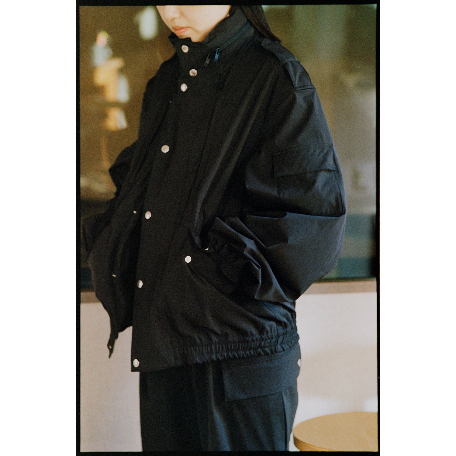 Policeman Jacket Type-B ARTIST WARDROBE / MIYU HOSOI / silver – th 