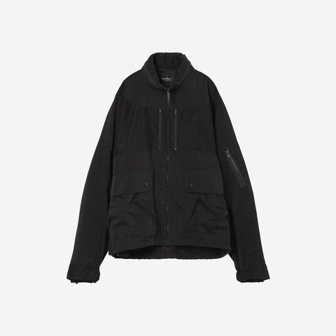 Cap Shoulder Blouson / black