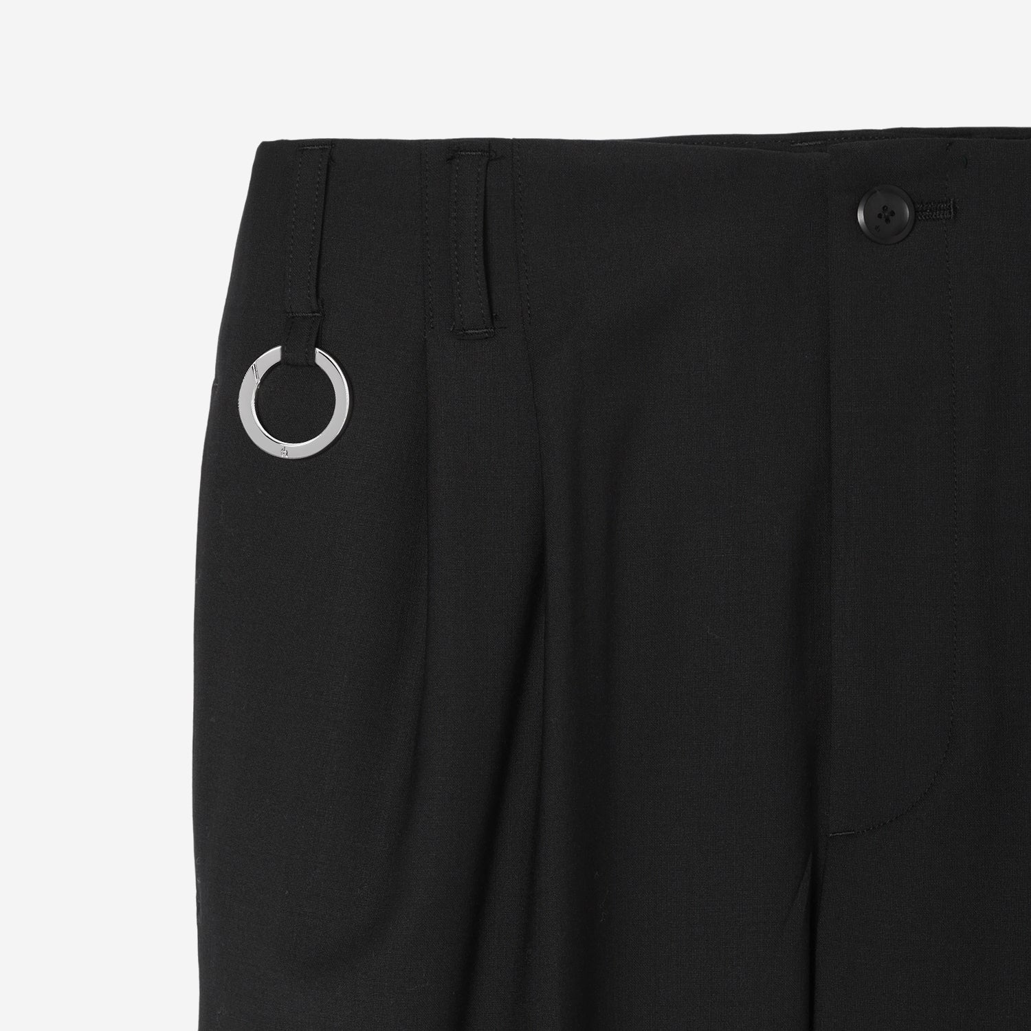 QUINN / Wide Tailored Pants / black – th products