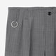 QUINN / Wide Tailored Pants / gray stripe