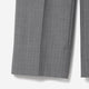 QUINN / Wide Tailored Pants / gray stripe