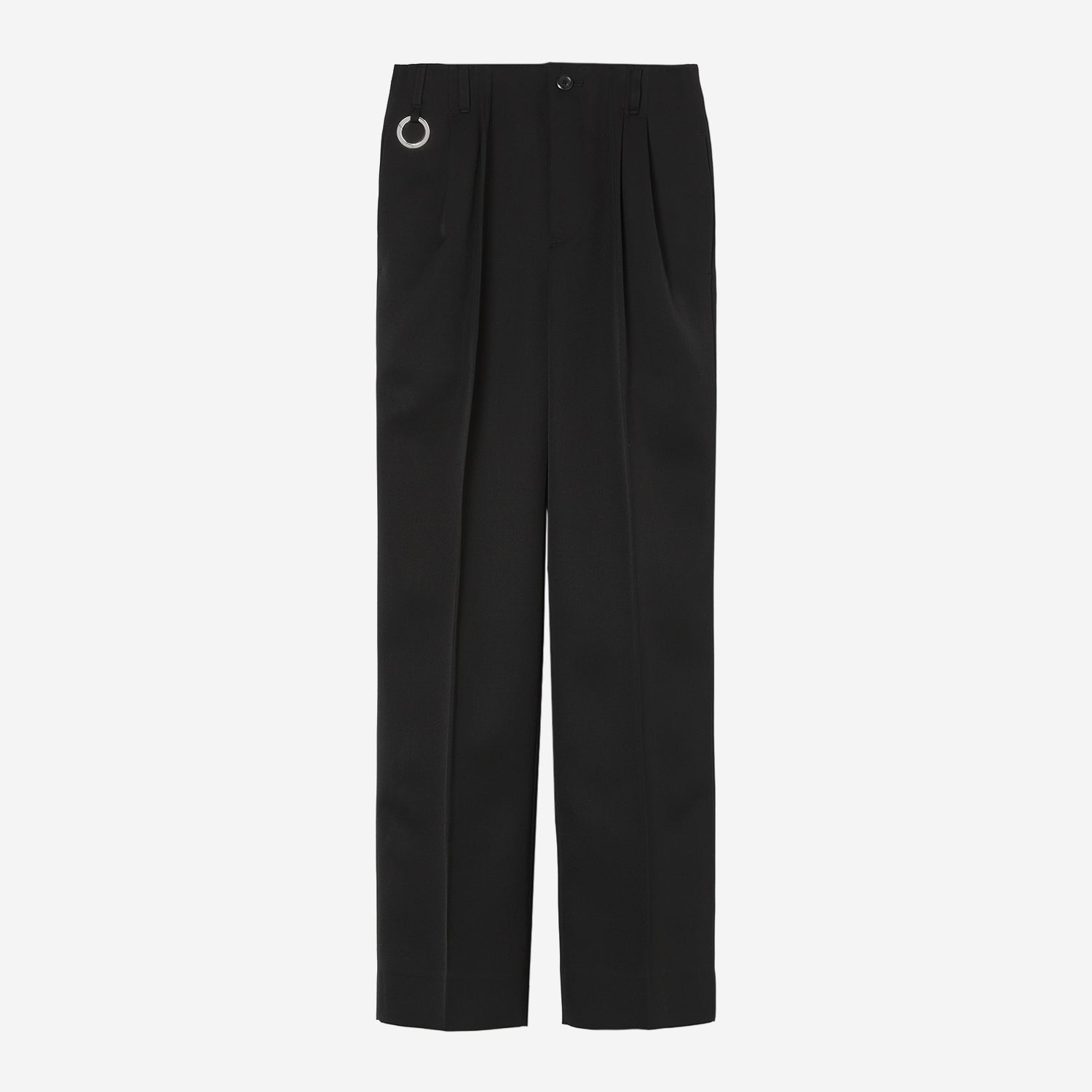 QUINN / Wide Tailored Pants / black – th products