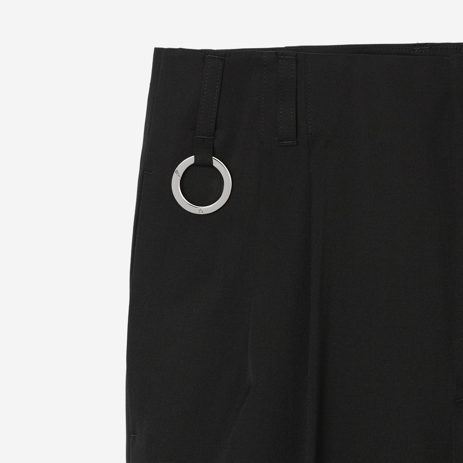 QUINN / Wide Tailored Pants / black – th products