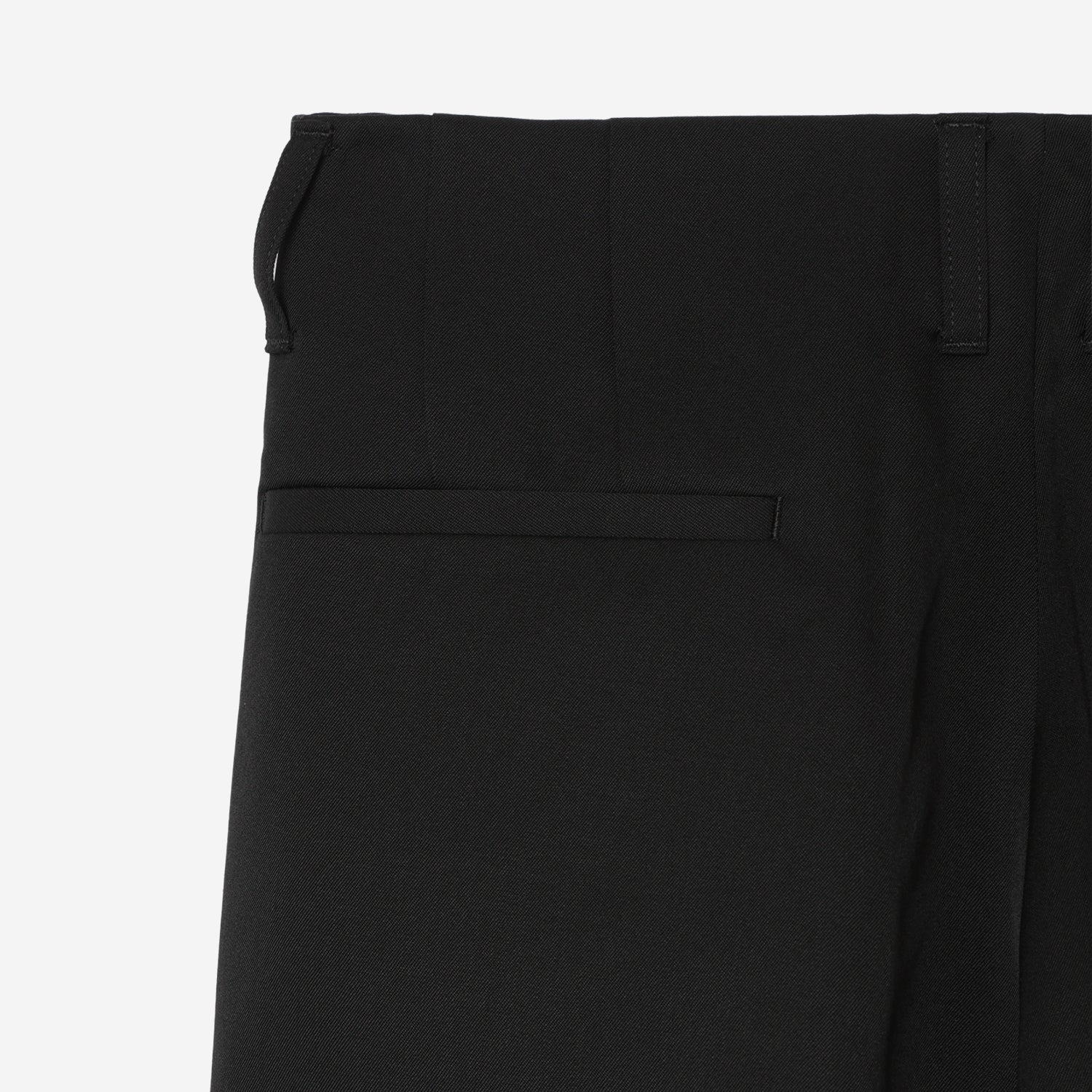 QUINN / Wide Tailored Pants / black – th products