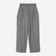 Wide Cargo Pants / gray stripe