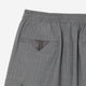 Wide Cargo Pants / gray stripe