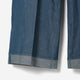 Belted Wide Pants / light indigo