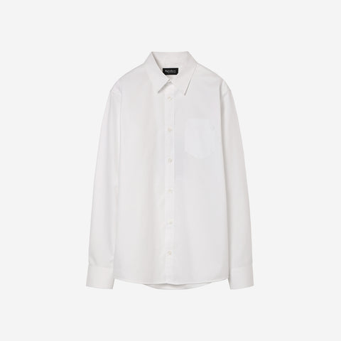 Regular Collar Shirt / white
