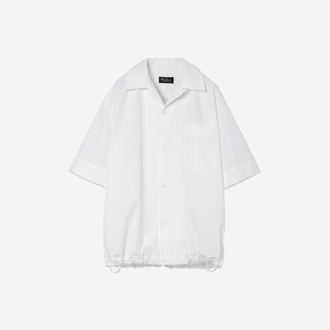 Open Collar Shirt (MID) / white