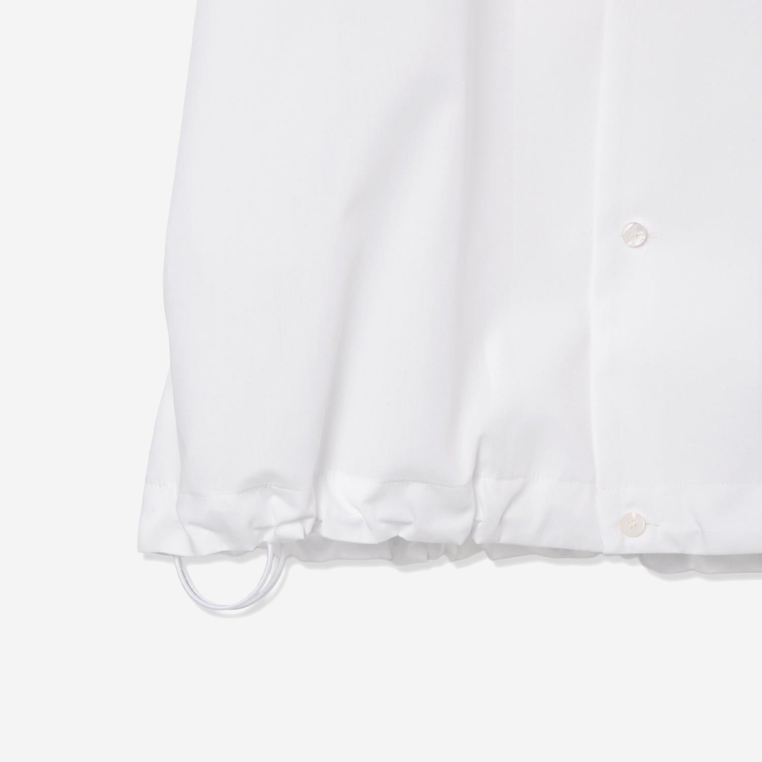 Open Collar Shirt (MID) / white – th products