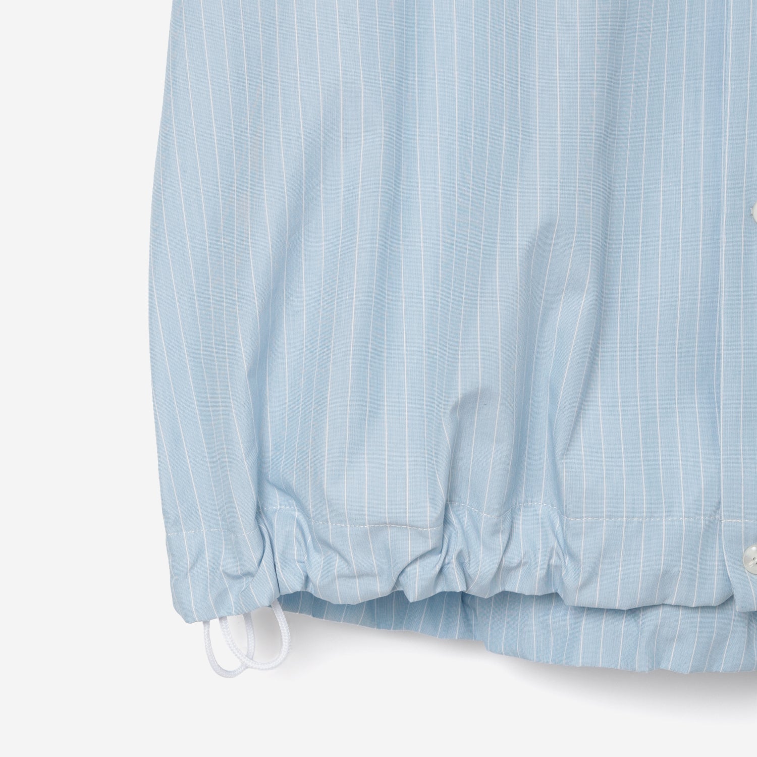 Open Collar Shirt (MID) / sax stripe – th products