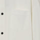 EDWARD / Big Sleeve S/S Shirt / white