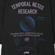 Graphic Print Tee / black