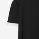 Mix Cut S/S Dress / white × black