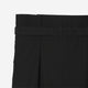 High Waist Belted Skirt / black