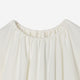 Bubble Hem Top / white