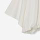 Bubble Hem Top / white