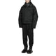 Double Collar Down Jacket / gray