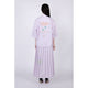 EDWARD / Graphic Print Big Sleeve S/S Shirt / pink stripe