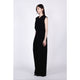 Belted Sleeveless Jumpsuit / black