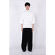 EDWARD / Big Sleeve S/S Shirt / white