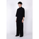 EDWARD / Big Sleeve S/S Shirt / black