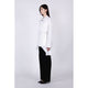 Double Breasted Flare Cardigan / white